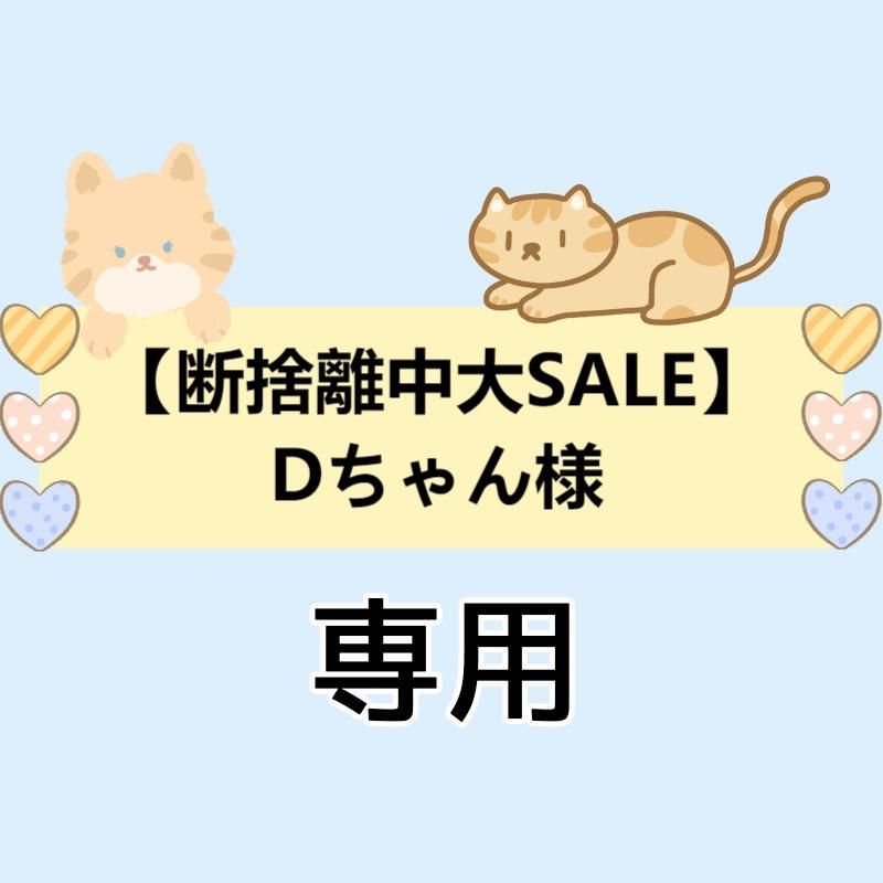 【断捨離中大SALE】Dちゃん様専用
