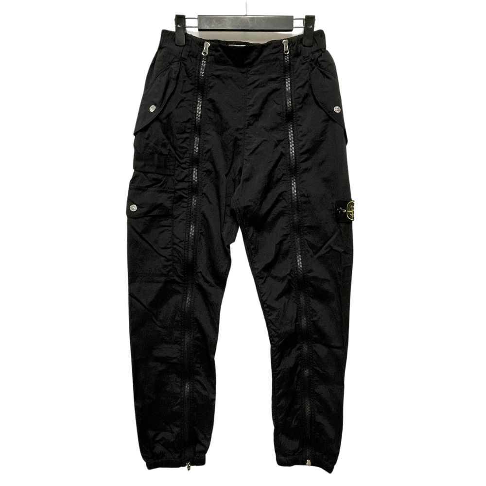 STONE ISLAND ストーンアイランド 品番 7715 31619 CARGO PANTS センタージップ カーゴパンツ ブラック サイズ30  正規品 / 34021 - メルカリ