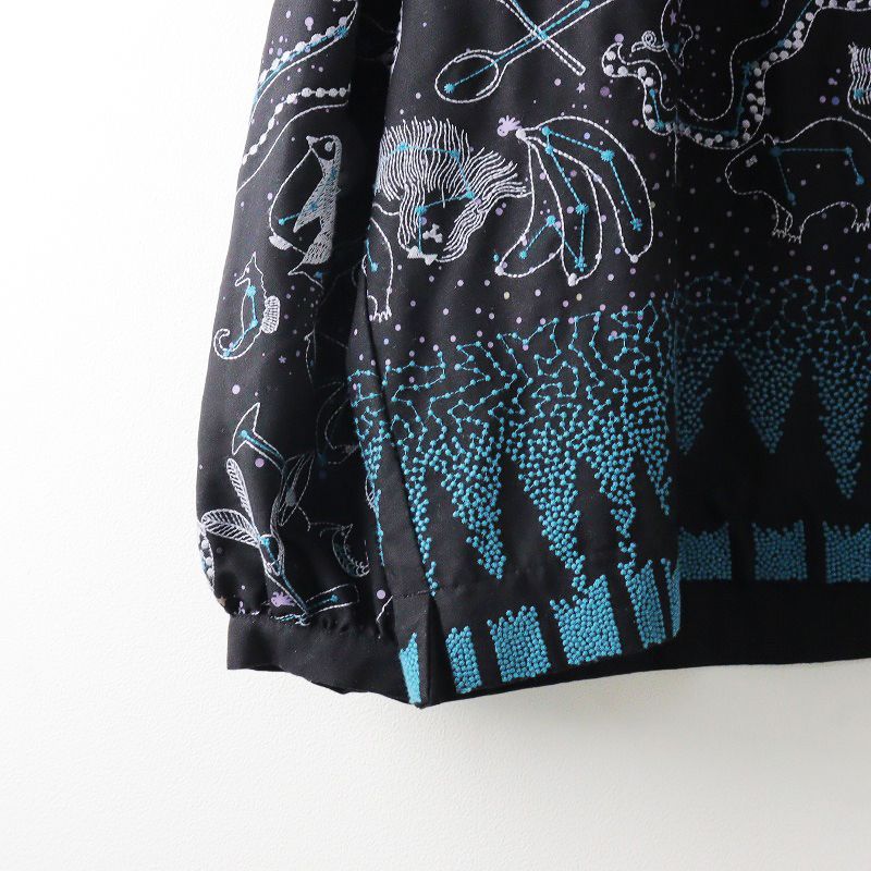 【最終値下げ】Marble SUD/STELLA ハイネックブラウス刺繍 美品 マーブルシュッド marble SUD Stella ハイネックブラウス
