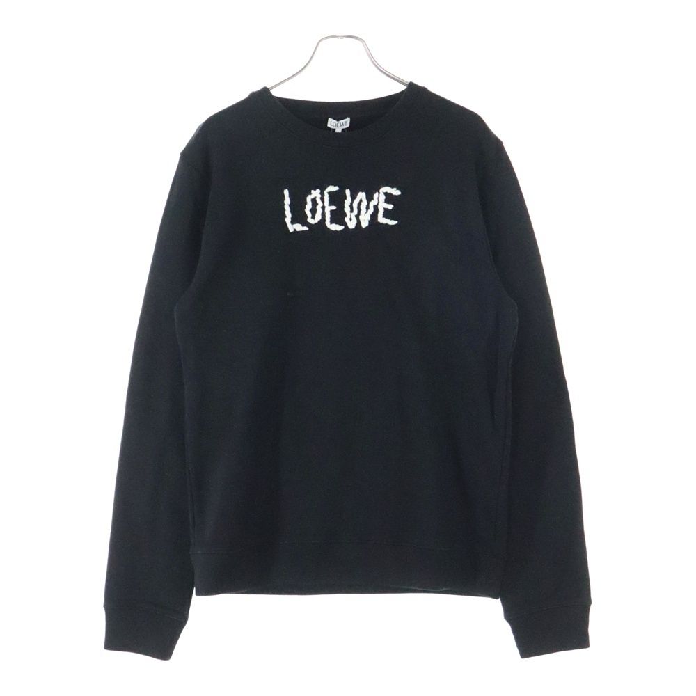 LOEWE ロエベ ANAGRAM SWEAT SHIRT アナグラム ロゴ刺繍 クルーネック