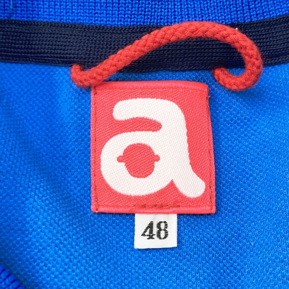 サイズ：48 ARCHIVIO アルチビオ 半袖ポロシャツ ブルー系