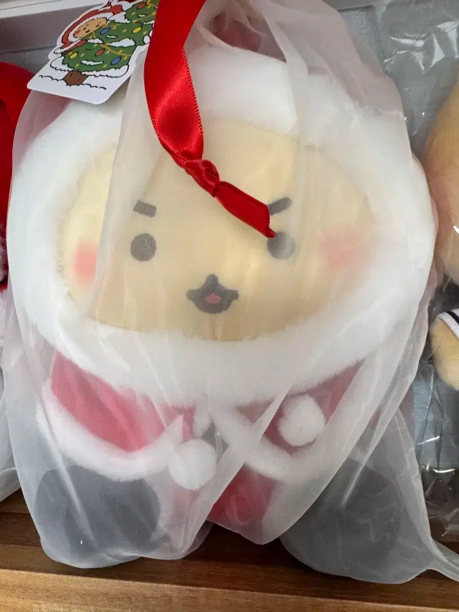 【雷市場（ポンジャン）商品韓国直送】 サンタさん 台無しに くま 座っている 人形