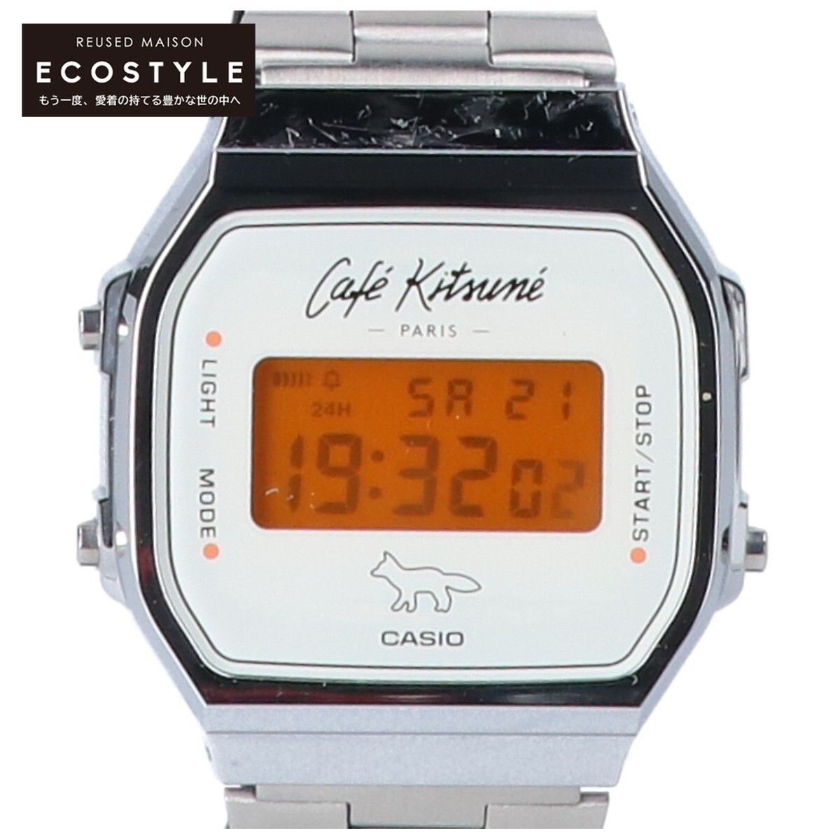 CASIO カシオ 海外モデル A168WECK-7AER Cafe Kitsune 