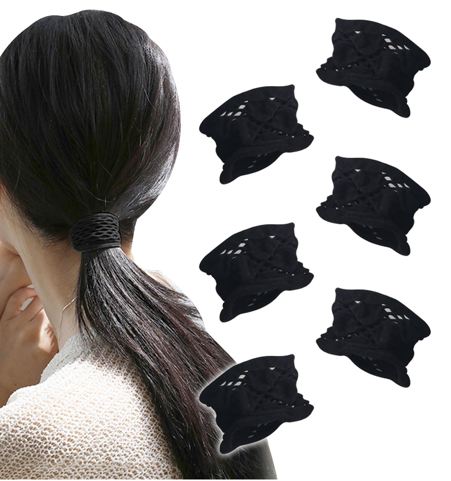 ［Herbeluemily]ヘアゴム 跡がつかない 髪ゴム 髪留め ６本セット Amazon | [Herbeluemily]ヘアゴム 跡がつかない 髪ゴム 髪留め