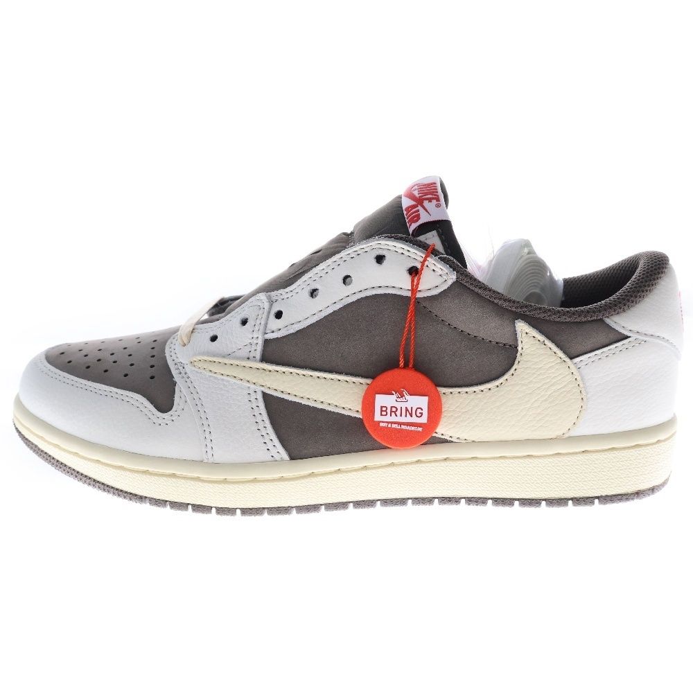 NIKE ナイキ ×TRAVIS SCOTT AIR JORDAN 1 LOW OG REVERSE MOCHA DM7866-162 トラヴィススコット エアジョーダン1 リバースモカ ローカットスニーカー ブラウン US9.5|27.5cm
