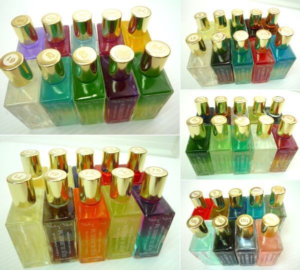 リラクゼーション オーラソーマボトル 25ml 109本セット 【専用ケース
