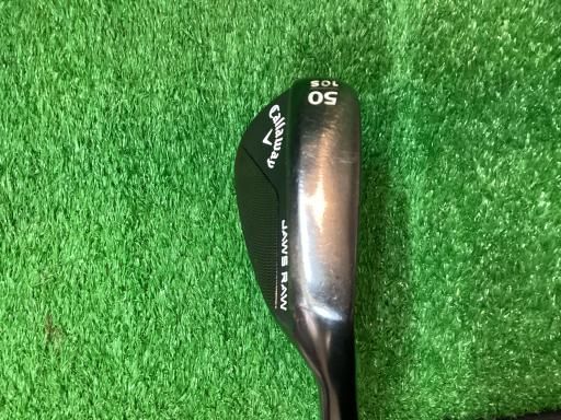 キャロウェイ JAWS RAW ブラック 50° 10°S ウェッジ WG Dynamic G フレックスS メンズ 男性用 右利き 右用 Dランク ゴルフクラブ