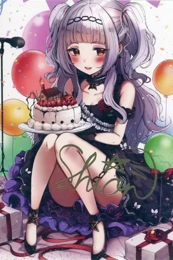 ホロライブ 紫咲シオン 誕生日記念 2023 複製箔押しサインポストカード 紫咲シオン🌙 ホロライブ卒業生 on X: 