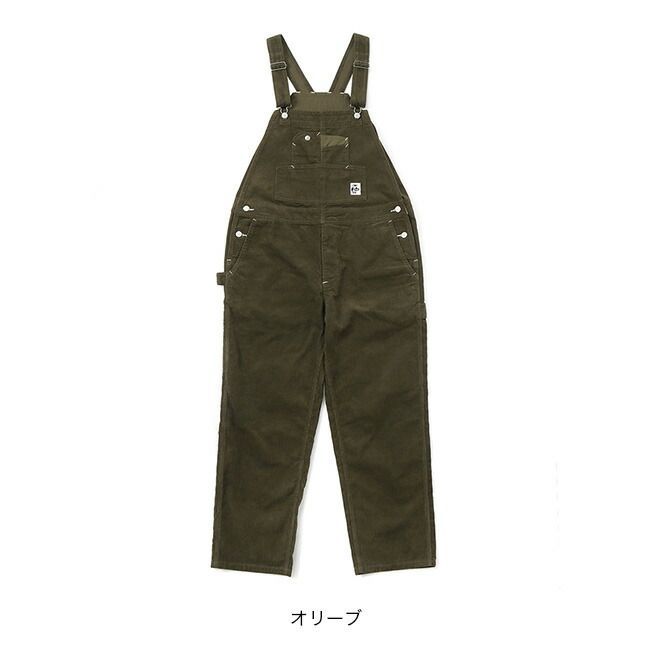 新品】CHUMS チャムス オールオーバーザコーデュロイオーバーオール