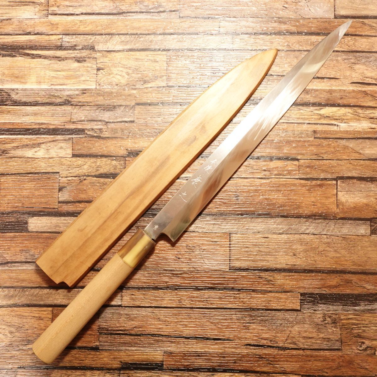 丸裁包丁　相惣　仲次　No.1 火作り 革裁ち包丁 青鋼 1寸2分（36mm） | 刃物の老舗 本家かね惣