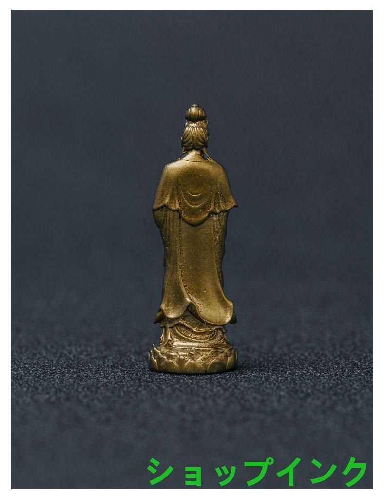 仏教美術 中国 仏像 西方三聖接見仏像 小仏像 銅製 銅器 - メルカリ