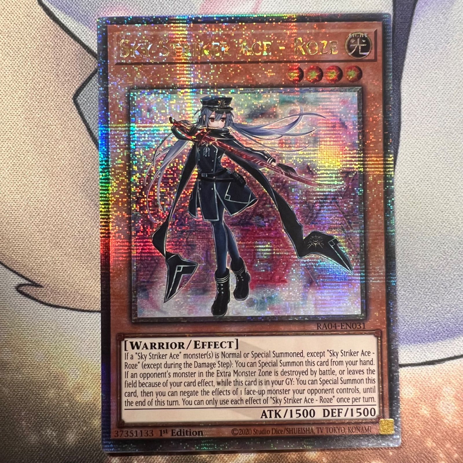 遊戯王】閃刀姫ーロゼ EU英語版 Sky Striker Ace - Roze RA04