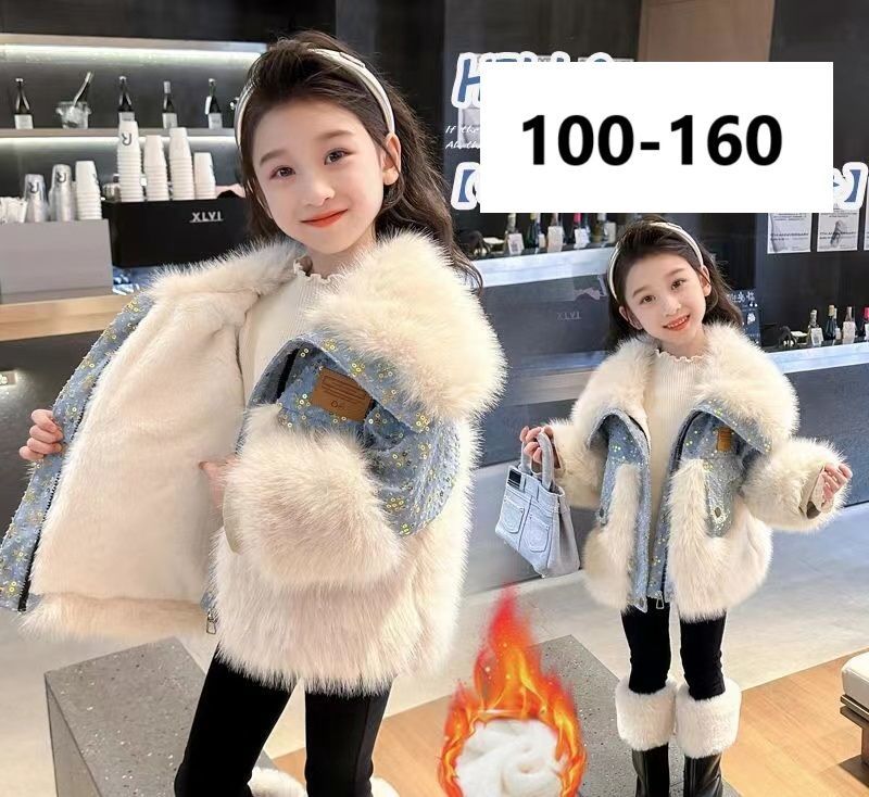クーポンで10%OFF 裏起毛コート キッズ 裏起毛ジャケット 総柄 冬服 子供服 女の子 アウター 子ども服 防寒服 ジュニア うらもこ キッズコート 子供コート 暖か 小学生 中学生 クリスマス プレゼント プリンセス KCFC094 100-160