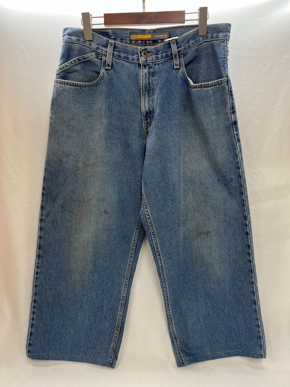 中古】【メンズ】Levi's silverTab BAGGY メキシコ製 00s バギーパンツ