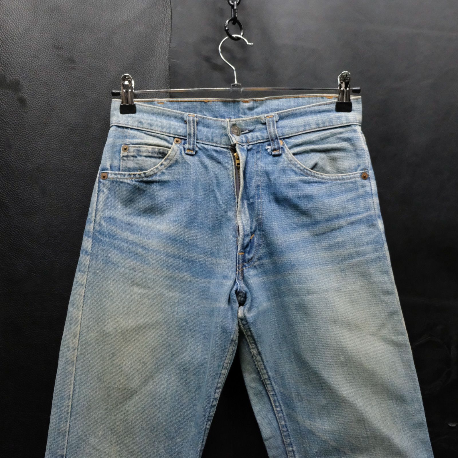 70's Levi's 505 66後期 オレンジタブ W27/約70cm ボタン裏8刻印