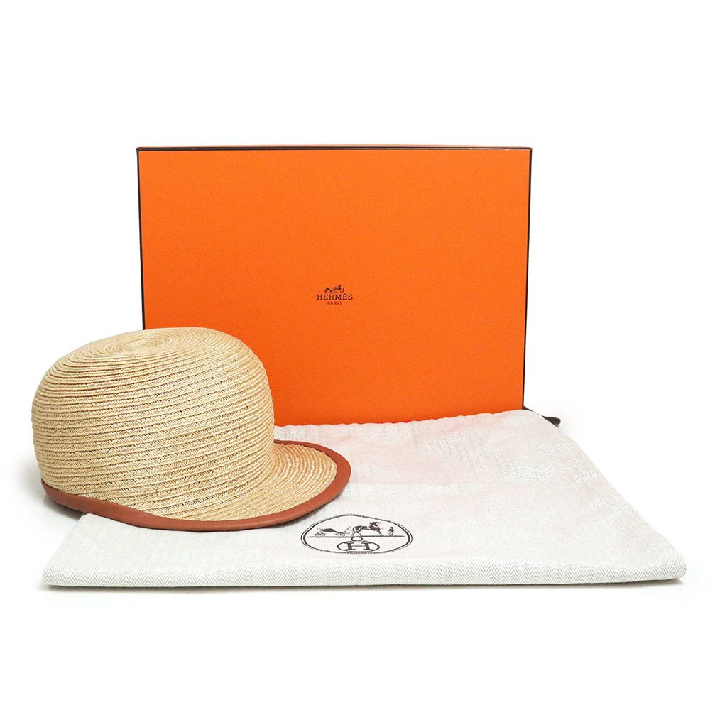 未使用 HERMES キャスケット ヴォーバン セリエボタン