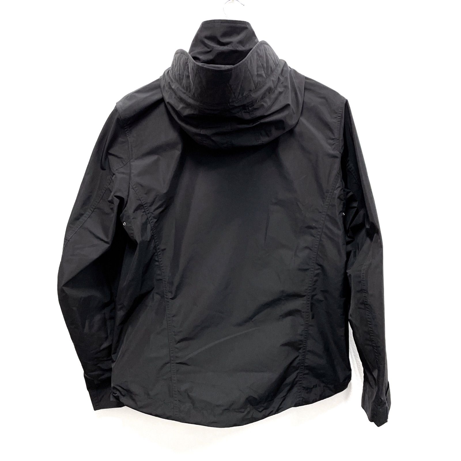 BURBERRYバーバリーブラック ナイロンジャケット ナイロン フーデッドジャケット (ブラック) - ウィメンズ