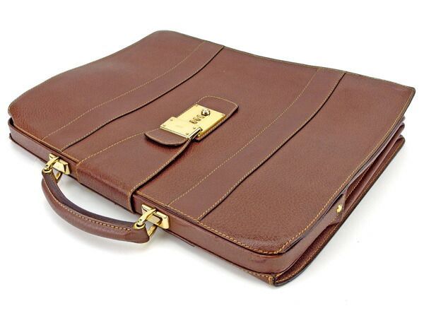 グッチ ビジネスバッグ ブリーフケース オールドグッチ ロゴ