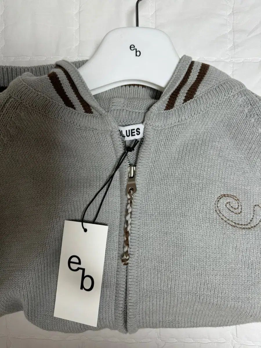 ENZO BLUES エンゾーブルース ラグラン ニット フード ジップアップ