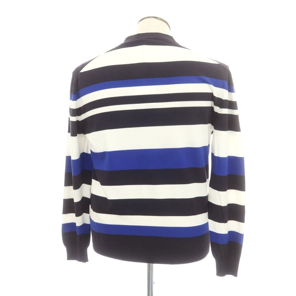 クルチアーニ ニット カーディガン ボーダー イタリア製 カシミヤ