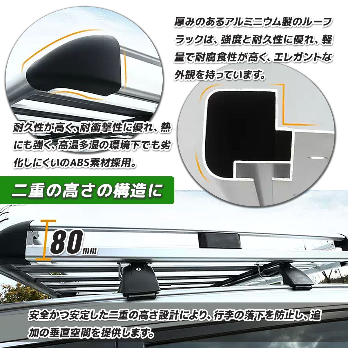 釣りルーフキャリアA-