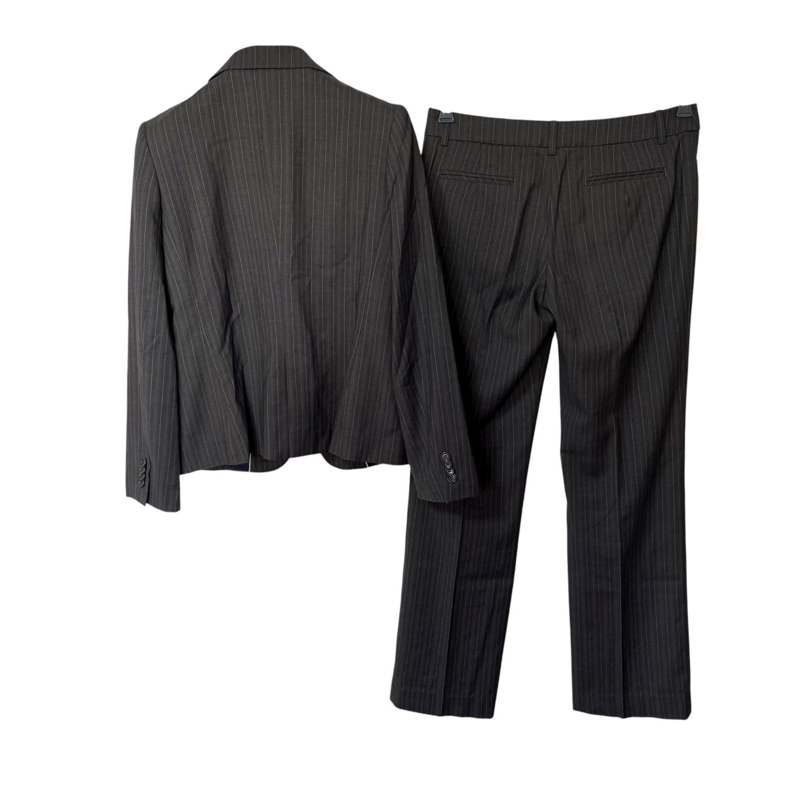 Z1510 組曲 KUMIKYOKU パンツスーツ パンツセットアップ ストライプ