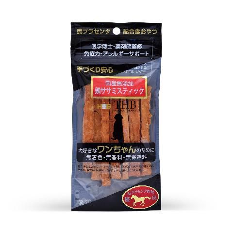 セット THB JAPAN 産無添加 馬プラセンタ配合 鶏ササミスティック 犬用 40 g