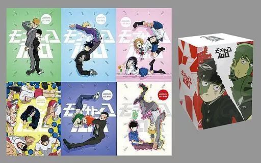 アニメBlu-ray Disc モブサイコ100 初回仕様版 全6巻セット(HMV全巻収納