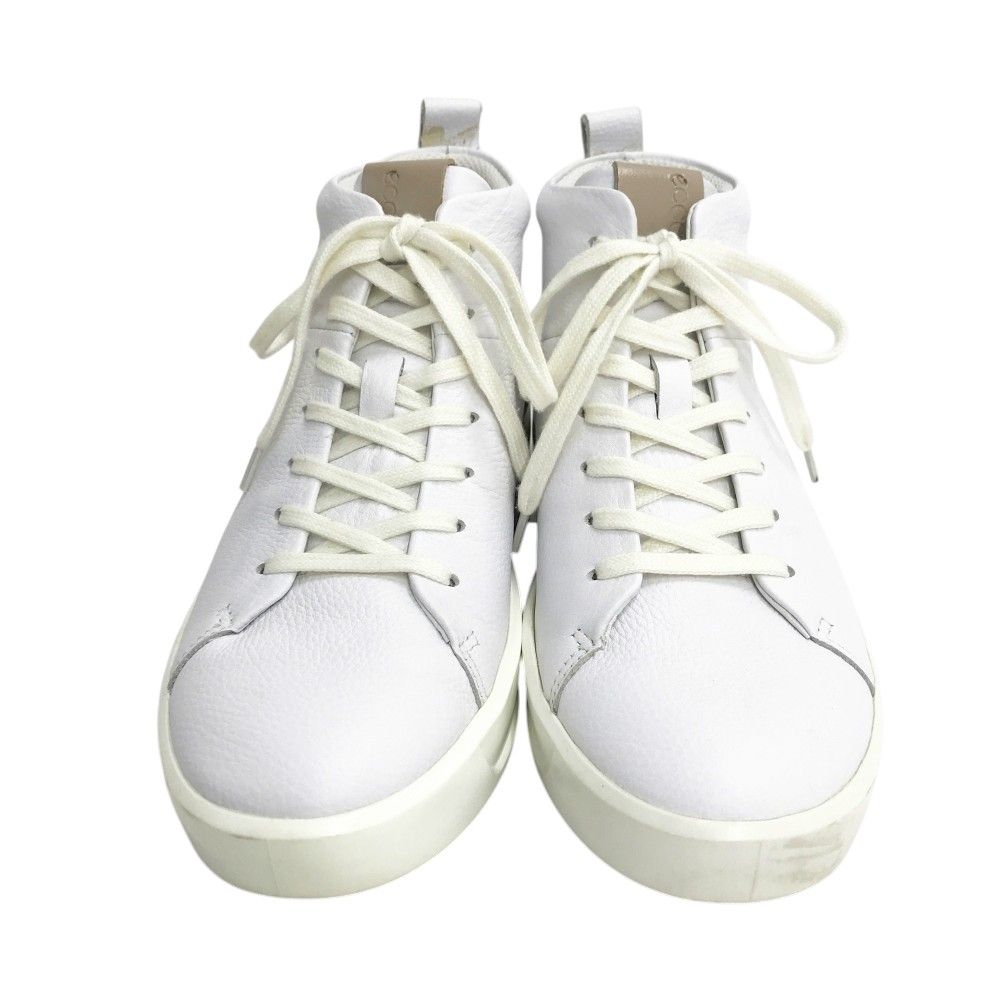 ecco エコー 101113-01007 SOFT スパイクレス ゴルフシューズ ハイカット ホワイト系 EU 39 240101547547 ゴルフウェア レディース ストスト