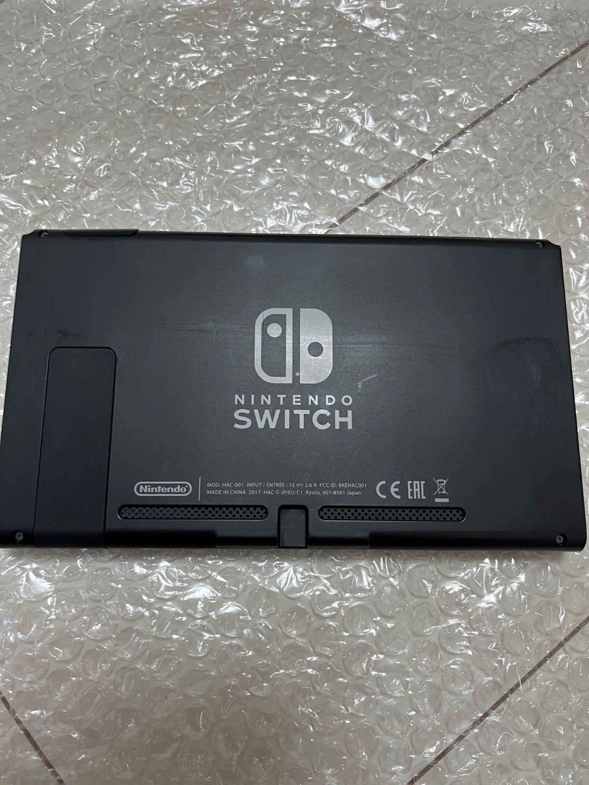 Nintendo Switch 未対策機 2017Switch本体純正ドッグ一式 Switch】スイッチ 未対策機 初期型 本体一式 付属品完品 2017年