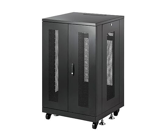 3営業日で発送 SANWASUPPLY サンワサプライ 19インチラック メッシュパネル仕様 18U CP-SVNA1860MBK