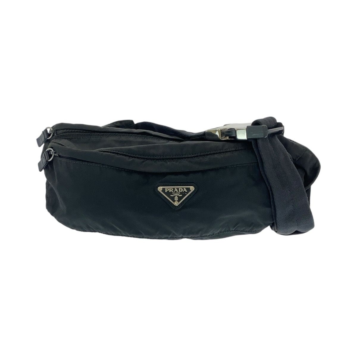 PRADA プラダ テスートナイロン シルバー金具 ボディバッグ ウエスト