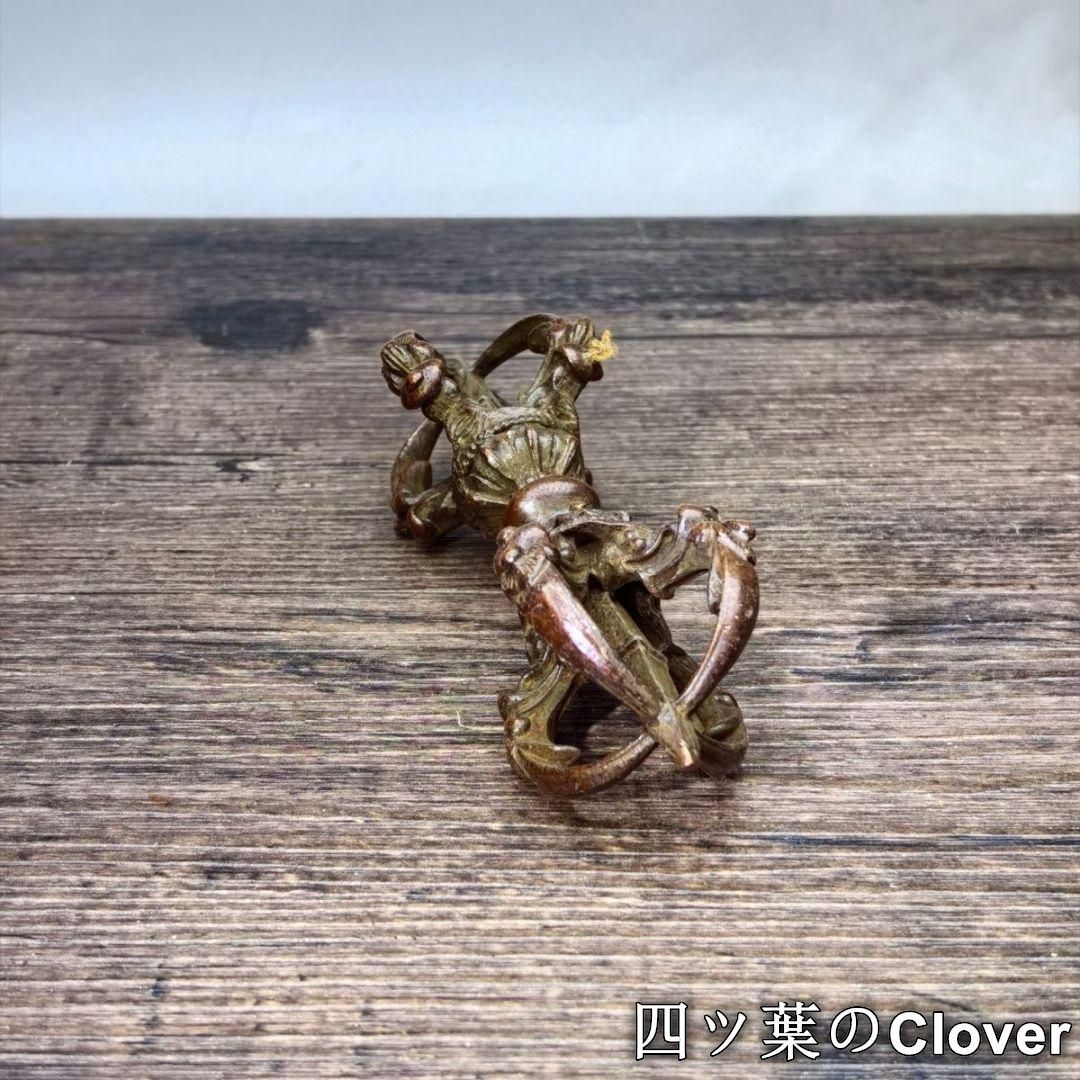 銅器 金剛杵 密教法器 仏具 鎮宅 辟邪 開運 風水 招財 置物 - メルカリ