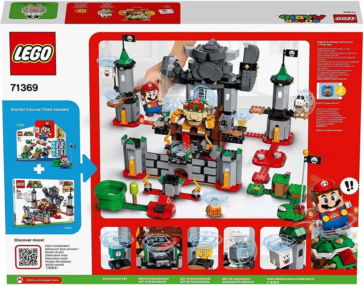 レゴ(LEGO) スーパーマリオ けっせんクッパ城! チャレンジ 71369 - TOY