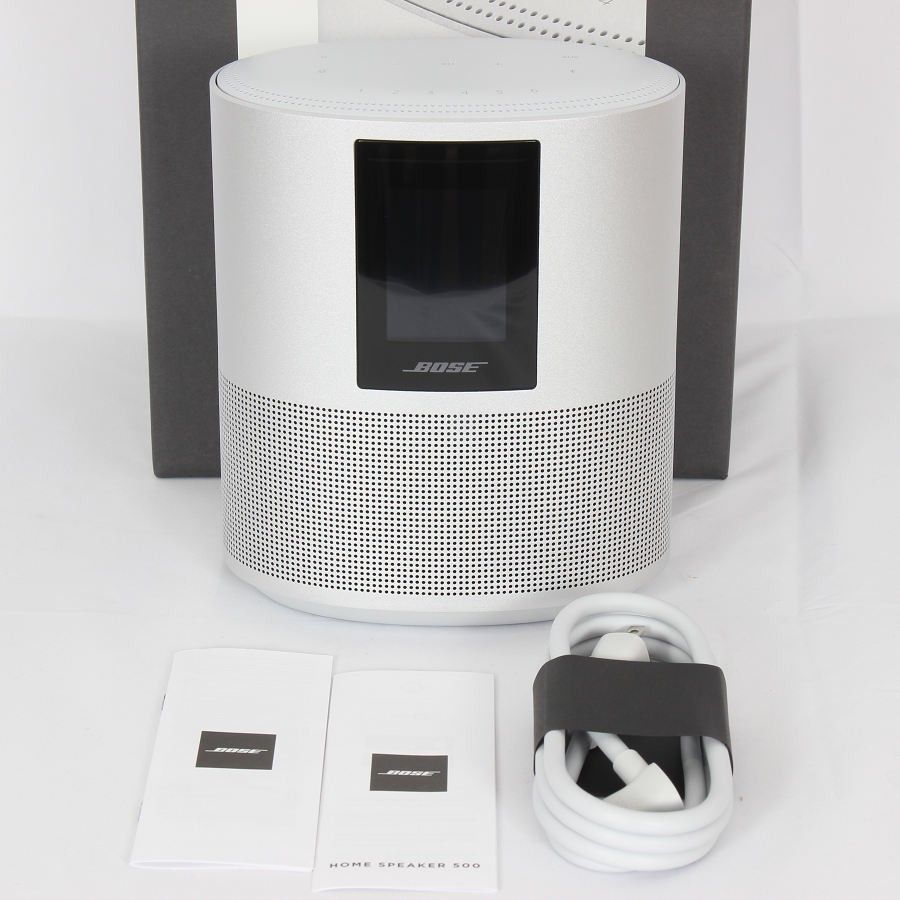 美品】BOSE Home Speaker 500 SLV ラックスシルバー スマート
