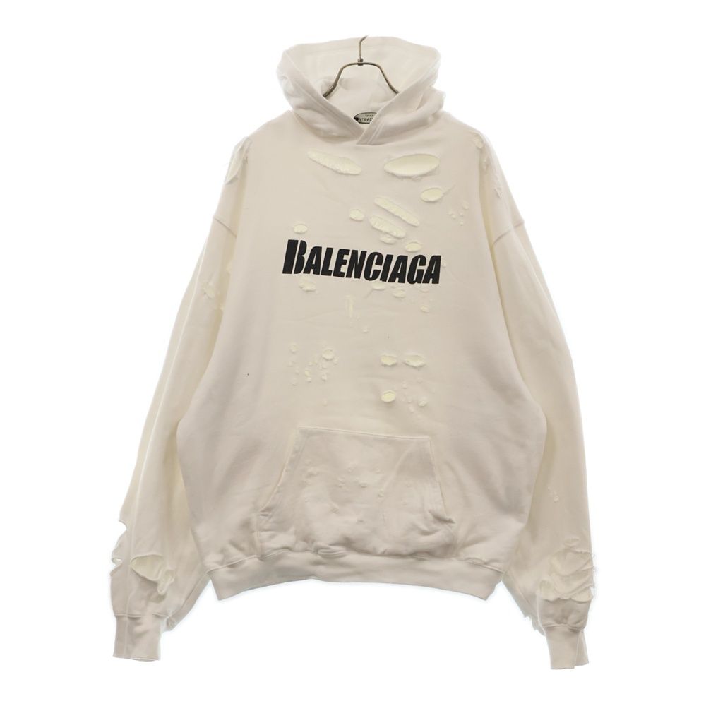 21SS BALENCIAGA デストロイバレンシアガパーカー