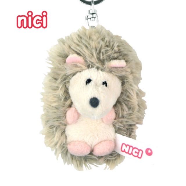 ラスト1個】 NICI ニキ キーリング ハリネズミ ヘッジホッグ