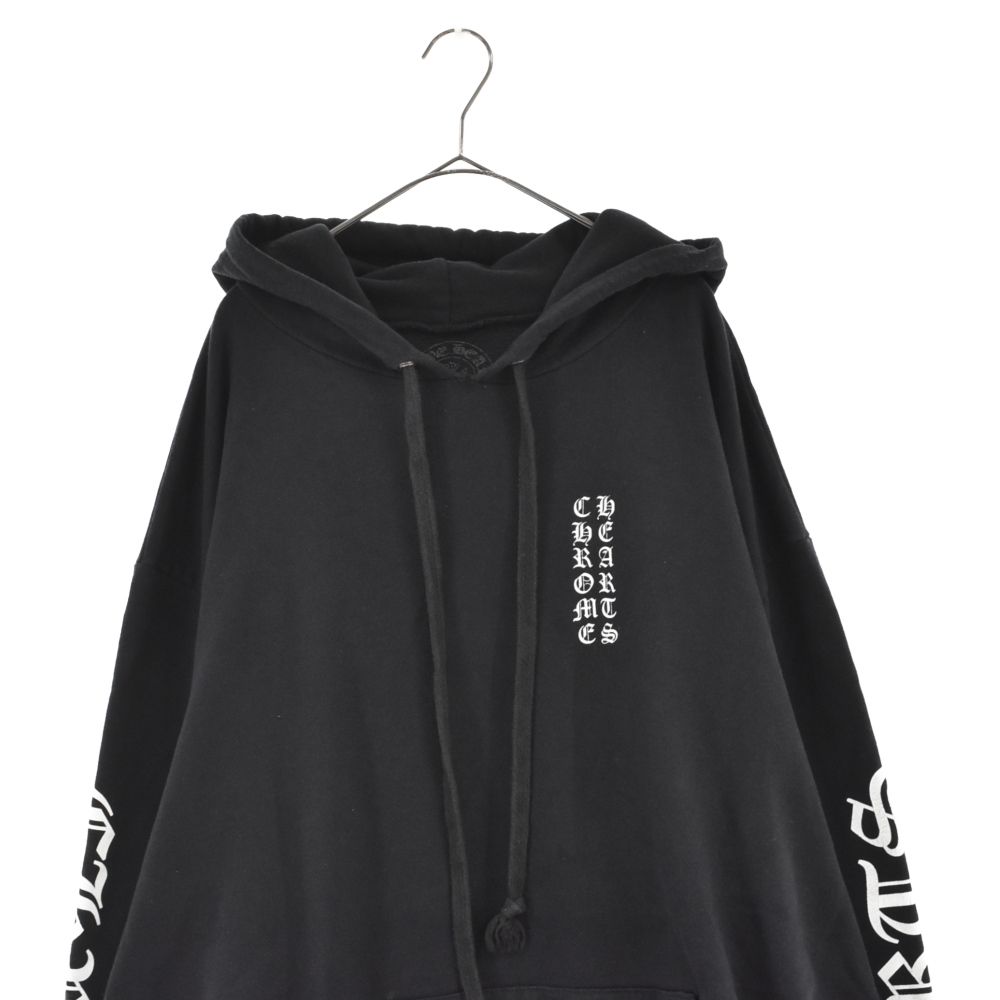 CHROME HEARTS クロムハーツ SWTSHRT PLVR アームロゴプリントプル ...