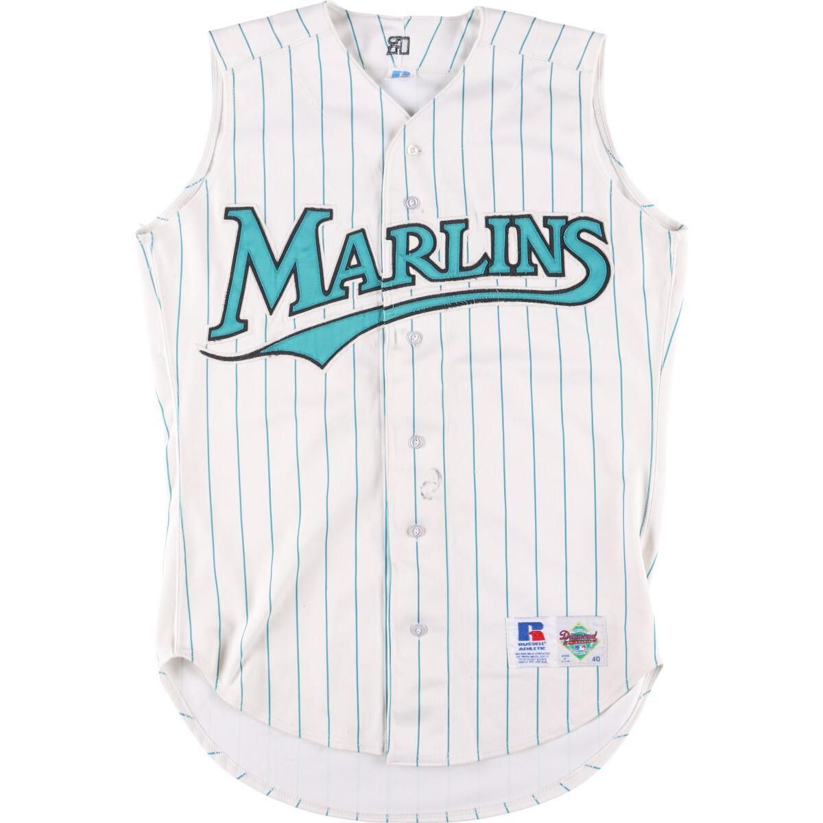 古着 90年代 ラッセル Russell MLB MIAMI MARLINS マイアミマーリンズ