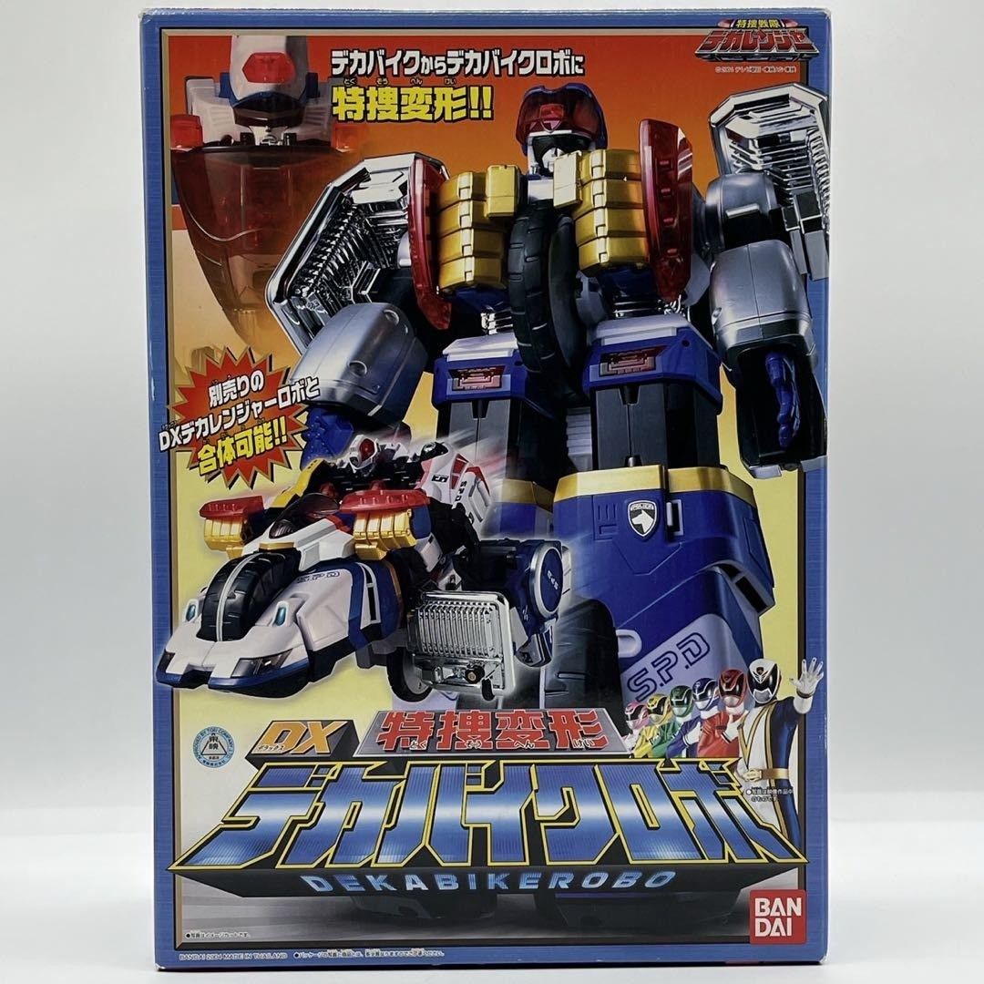 当時物】特捜変形 DX デカバイクロボ 特捜戦隊デカレンジャー ＃nn
