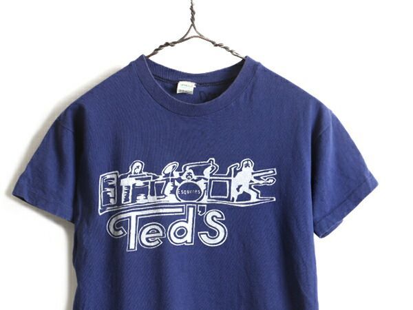 60s 70s USA製 ビンテージ □ スプルース プリント 半袖 Tシャツ