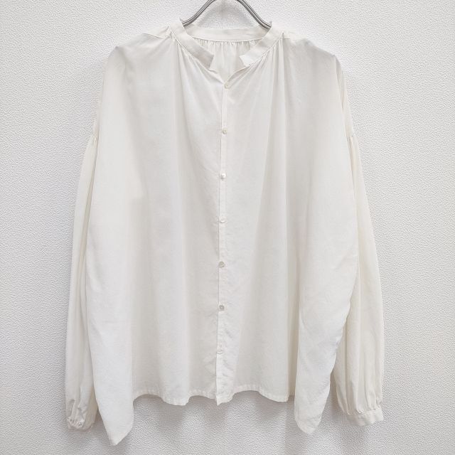 humoresque gather blouse silk 定価49500円 ギャザーブラウス gat2202