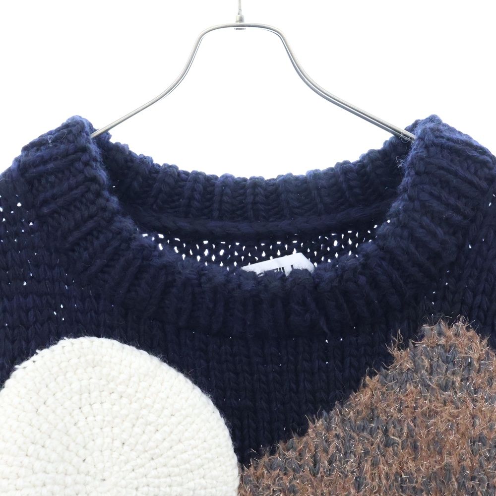 KIDILL (キディル) SKULL SKATE KNIT HAND KNITTED SWEATER スカル