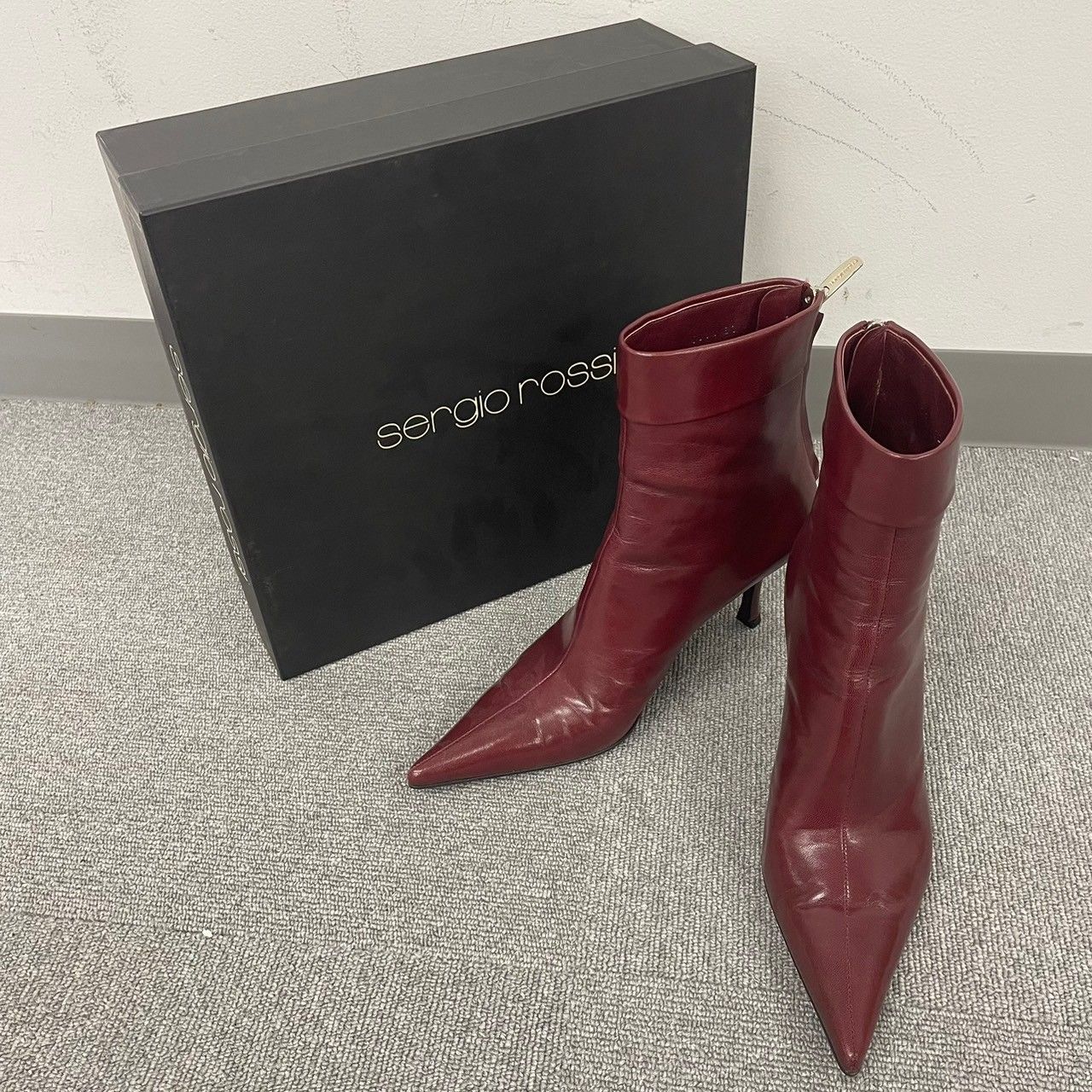 junnn様12/1までお取り置き セルジオロッシ ショートブーツ セルジオ