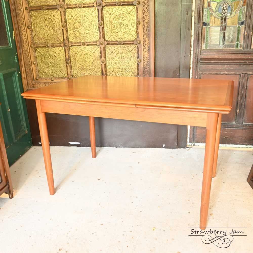 L3705-31 デンマークヴィンテージ ダイニングテーブル 北欧 テーブル エクステンションテーブル ドローリーフテーブル デンマーク 北欧インテリア 北欧家具