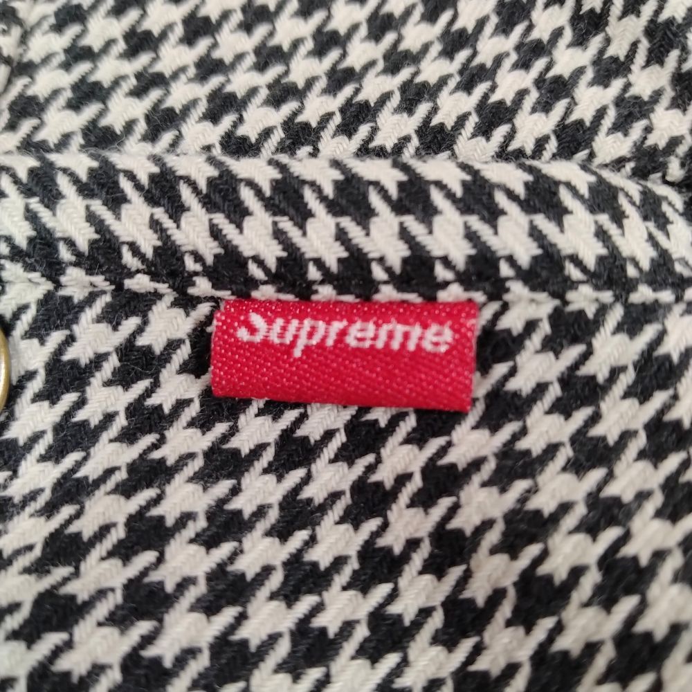 SUPREME シュプリーム 25SS Work Pant White Houndstooth ワーク