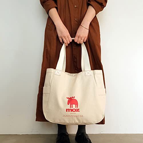 モズ] moz coront トート グレー【 帆布 トートバッグ レディース ...