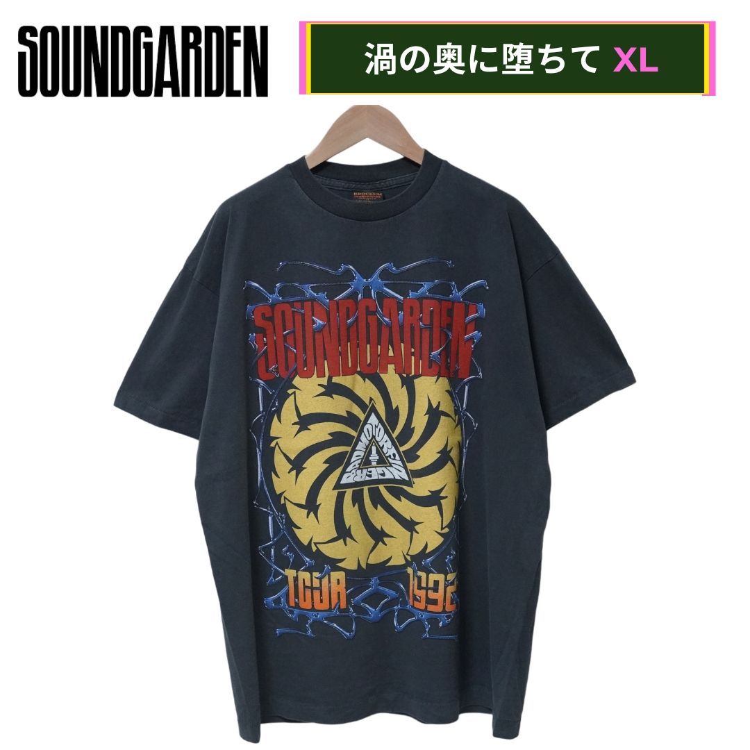 サウンドガーデン Tシャツ XL ブラック ブロッカム BROKUM タグ