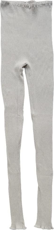 オーガニックコットン天衣無縫 リブロングパンツ グレー [グレー] [Free Size]
