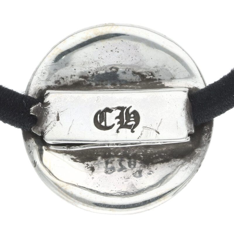 chrome hearts クロスボールボタンヘアゴム シルバーコンチョ クロム